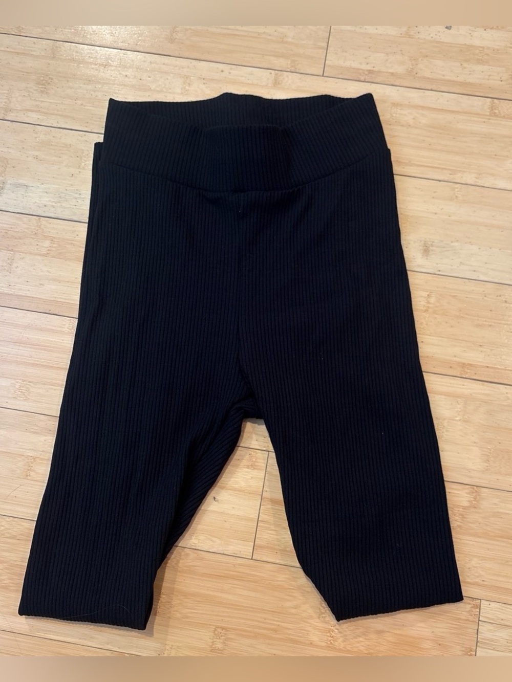 Women’s Off-Shoulder Ribbed Set - Black - Picture 5 of 5